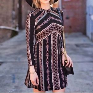 Free People Stella Knit Mini Dress